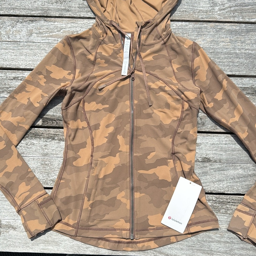 lululemon athletica Women's Tan Camo Define Jacket